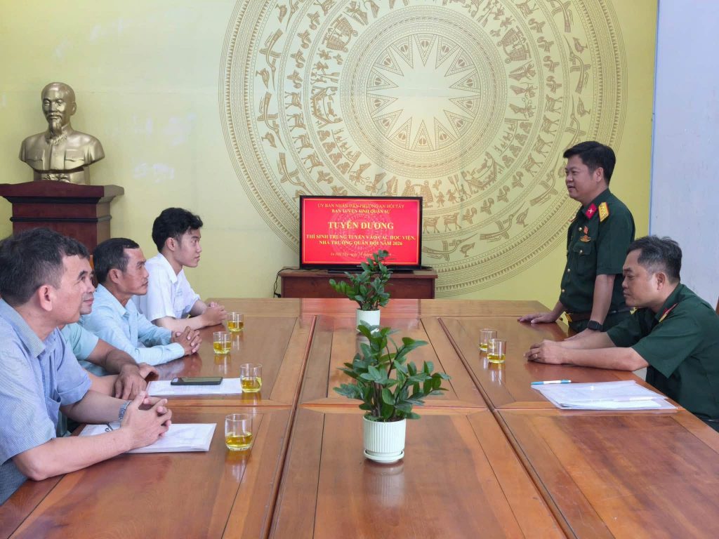 CHÚC MỪNG 03 THÍ SINH PHƯỜNG AN HỘI TÂY 