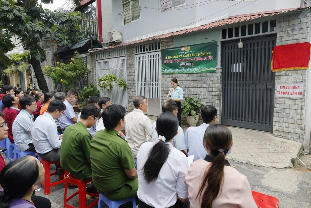 MÔ HÌNH “KHU NHÀ TRỌ AN TOÀN – KHÔNG MA TÚY” NĂM 2026