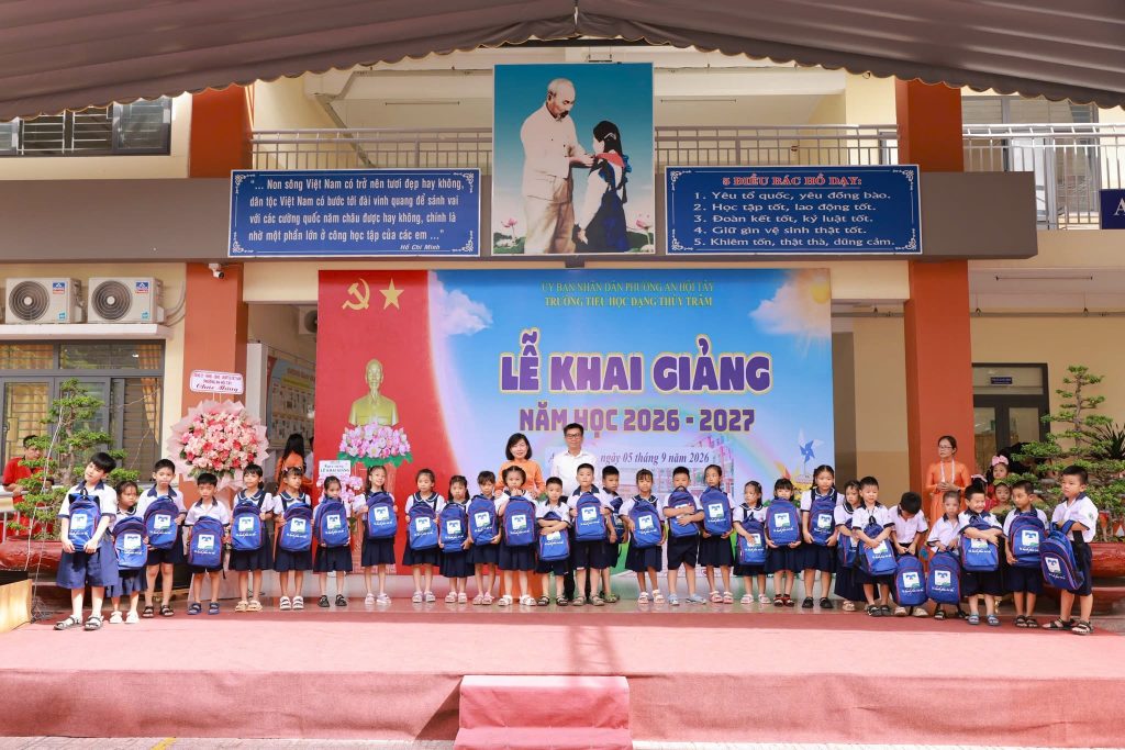 Tưng bừng khai giảng năm học 2026–2027 tại các trường trên địa bàn phường An Hội Tây 8