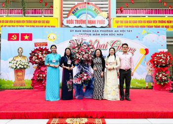 Tưng bừng khai giảng năm học 2026–2027 tại các trường trên địa bàn phường An Hội Tây 5